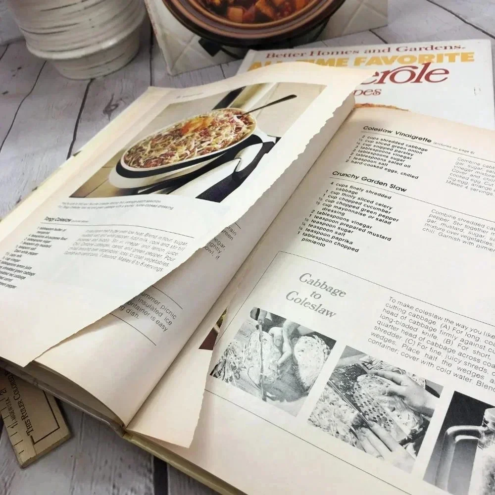 vintage better homes and gardens cookbook bundle
